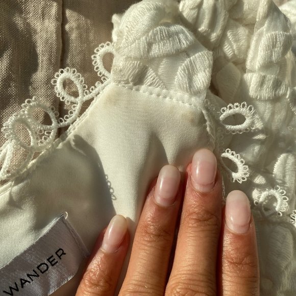 Lost + Wander Madonna Lily Lace One-Shoulder Dress S - Picture 5 of 6